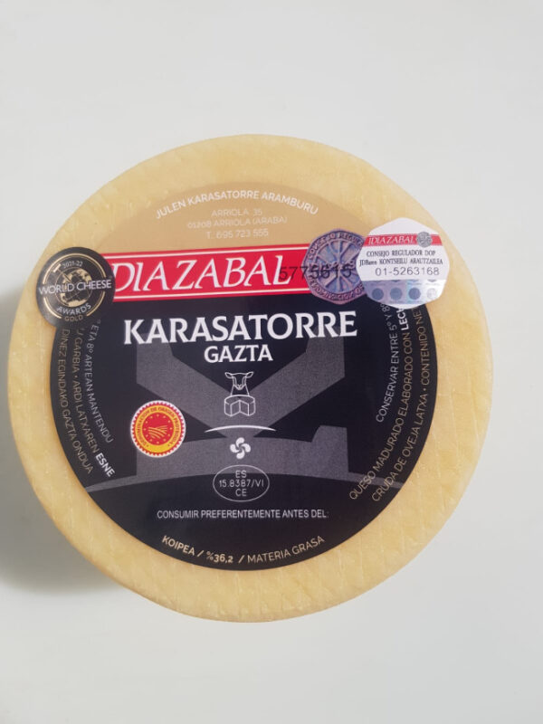 QUESO IDIAZABAL KARASATORRE