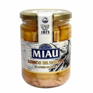 Caja de 6 unidades de bonito en aceite de oliva extra Miau