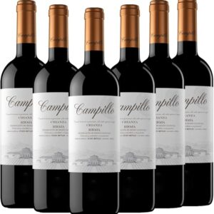 Vino Tinto Campillo Crianza caja de 6 botellas de 75 cl.
