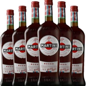 Vermut Martini Rosso 75 cl Caja de 6 Botellas de 75 cl